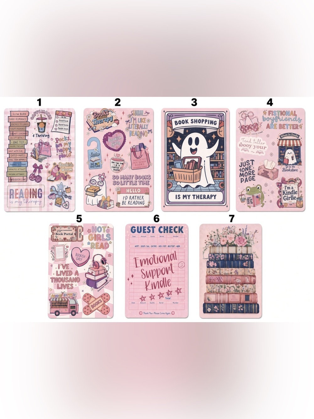 Oversized bookmarks pick One